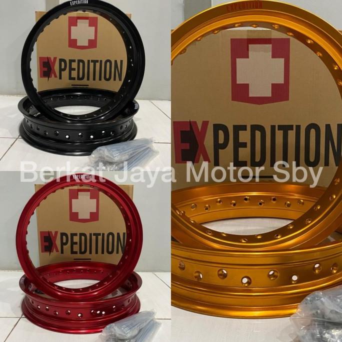 Jual VELG EXPEDITION SUMO SUPERMOTO 17 300 350 HOLE 36 KLX CRF DTRACKER