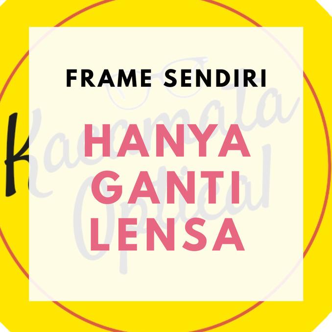 Jual Biaya Pemasangan Ganti Lensa Frame Kacamata Sendiri Shopee