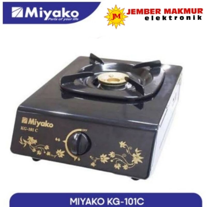 Jual Miyako Kompor Gas KG 101 C WYG Kompor Gas 1 Tungku Miyako KG 101