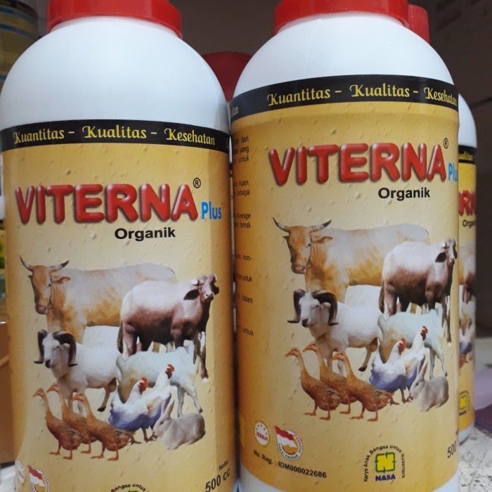 Jual Viterna Viterna Plus Vitamin Ternak Natural Original Nasa Cc