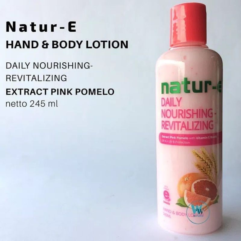 Jual Natur E Hand Body Lotion Daily Nourishing Revitalizing Ml