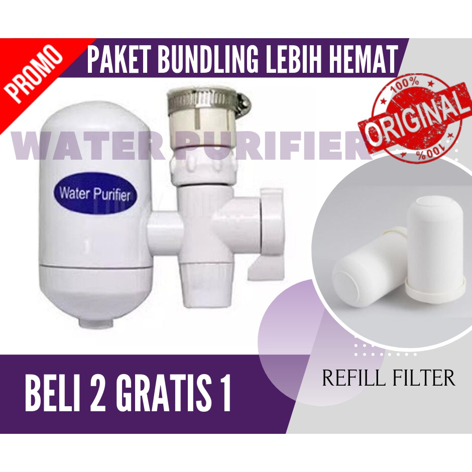 Jual Water Purifier Penyaring Air Kran Penjernih Air Saringan Air Kran