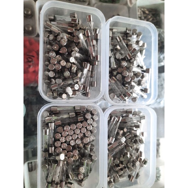 Jual Fuse Sekring Sekering Kaca Botol Tabung 10A 15A 20A 25A BESAR