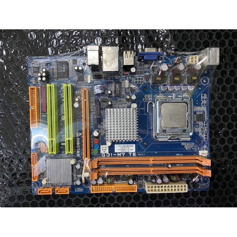 Jual Motherboard Intel Biostar G31 M7 TE LGA775 DDR2 Second Shopee