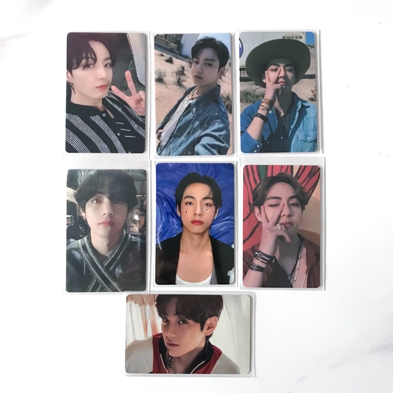 Jual Bts Official Photocard Taehyung Jungkook Mcb Route Clue Lucky Draw