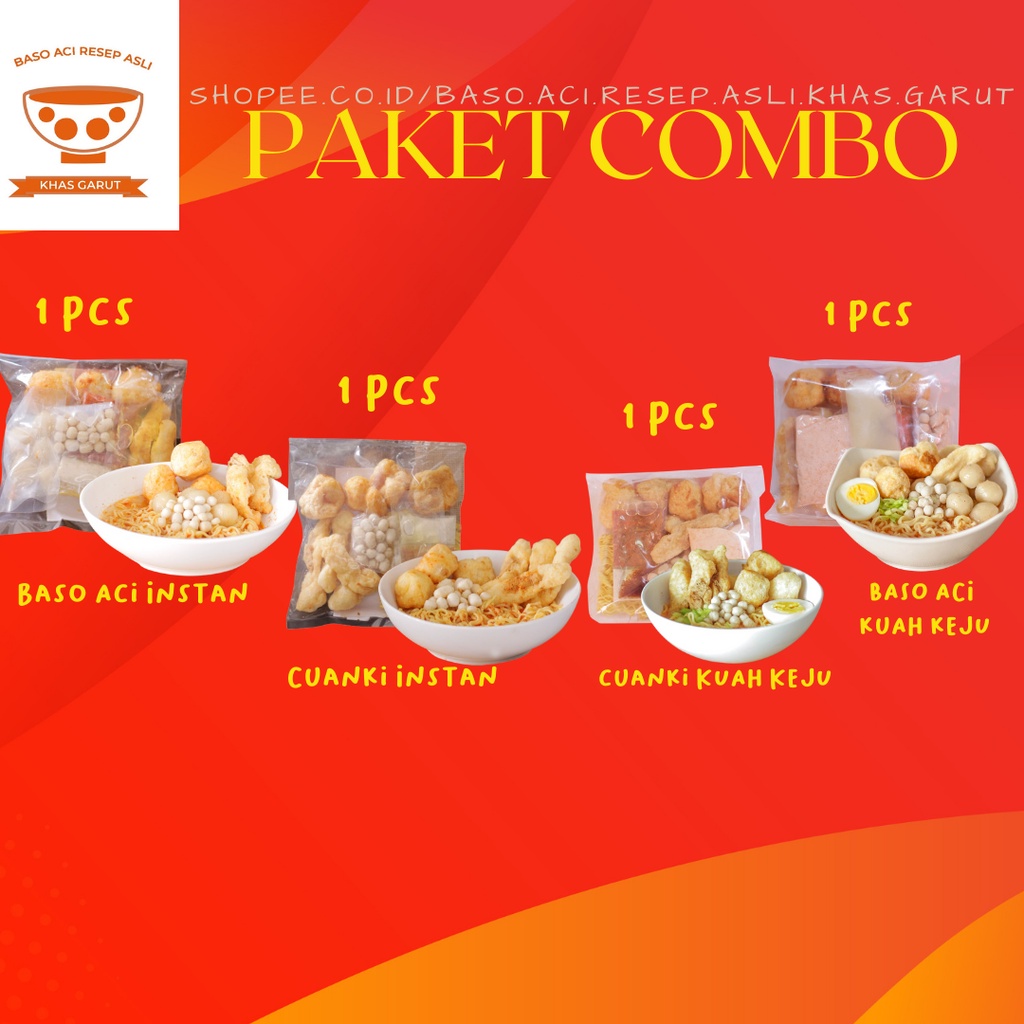 Jual Baso Aci Paket Hemat Khas Garut Shopee Indonesia