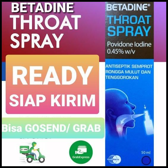 Jual Betadine Sore Throat Spray Betadine Semprot Anti Radang