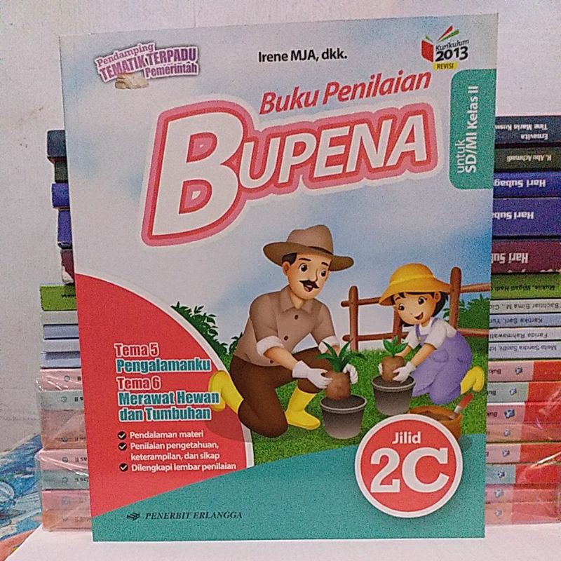 Jual Buku Penilaian Bupena Jilid C Sd Mi Kelas Erlangga Shopee