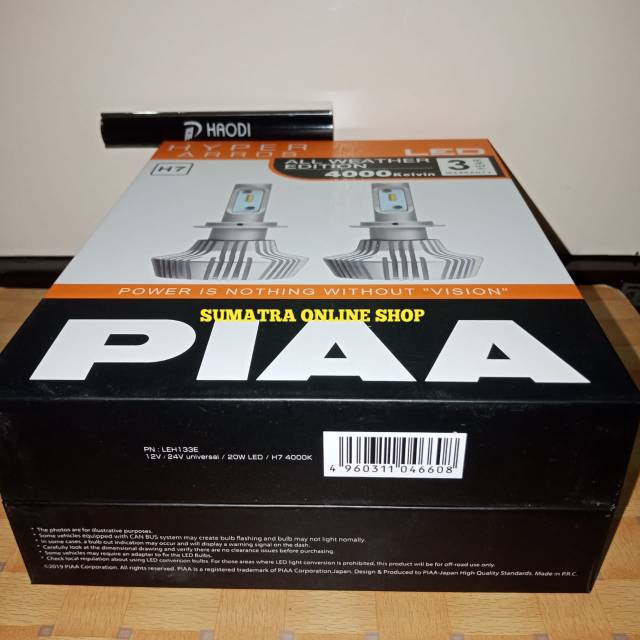 Jual PIAA HYPER ARROS H7 LED 20W 4000K Kuning Warm White Shopee Indonesia