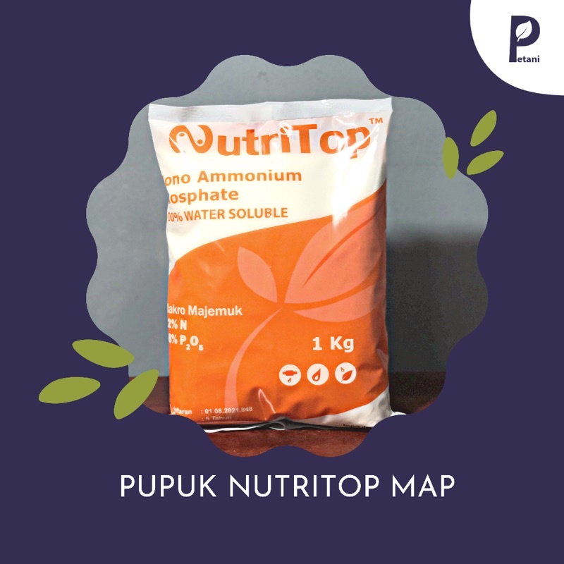 Jual Pupuk MAP Nutritop Premium 1 Kg Shopee Indonesia