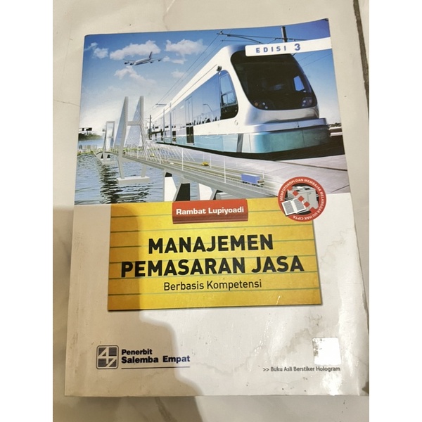 Jual Buku Manajemen Pemasaran Jasa Edisi Salemba Empat Shopee