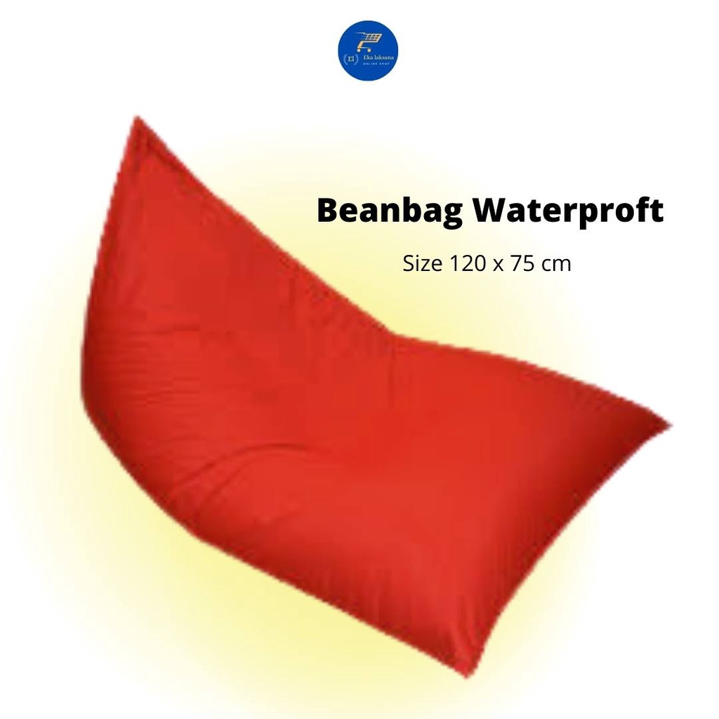 Jual Terlaris Bean Bag Motif Cover Only Cotton Triangle Kursi