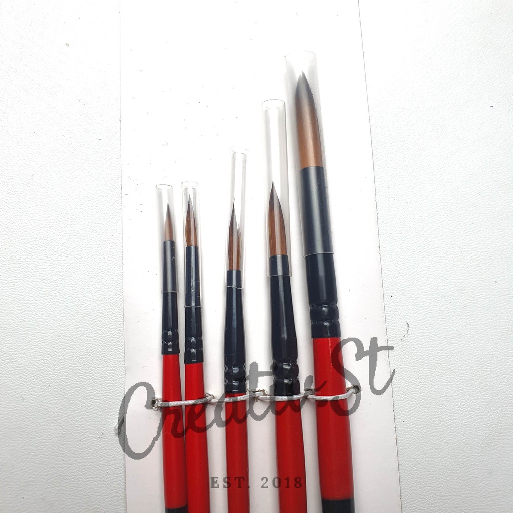 Jual V Tec Vtec Kuas Lukis Vt Set Brush Vt Art Brush Set