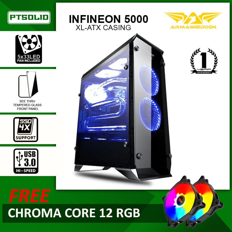 Jual Casing Pc Armaggeddon Case Gaming Nimitz Ultra Large