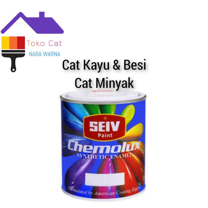 Jual Seiv Cat Kayu Besi Cat Minyak 1kg Shopee Indonesia