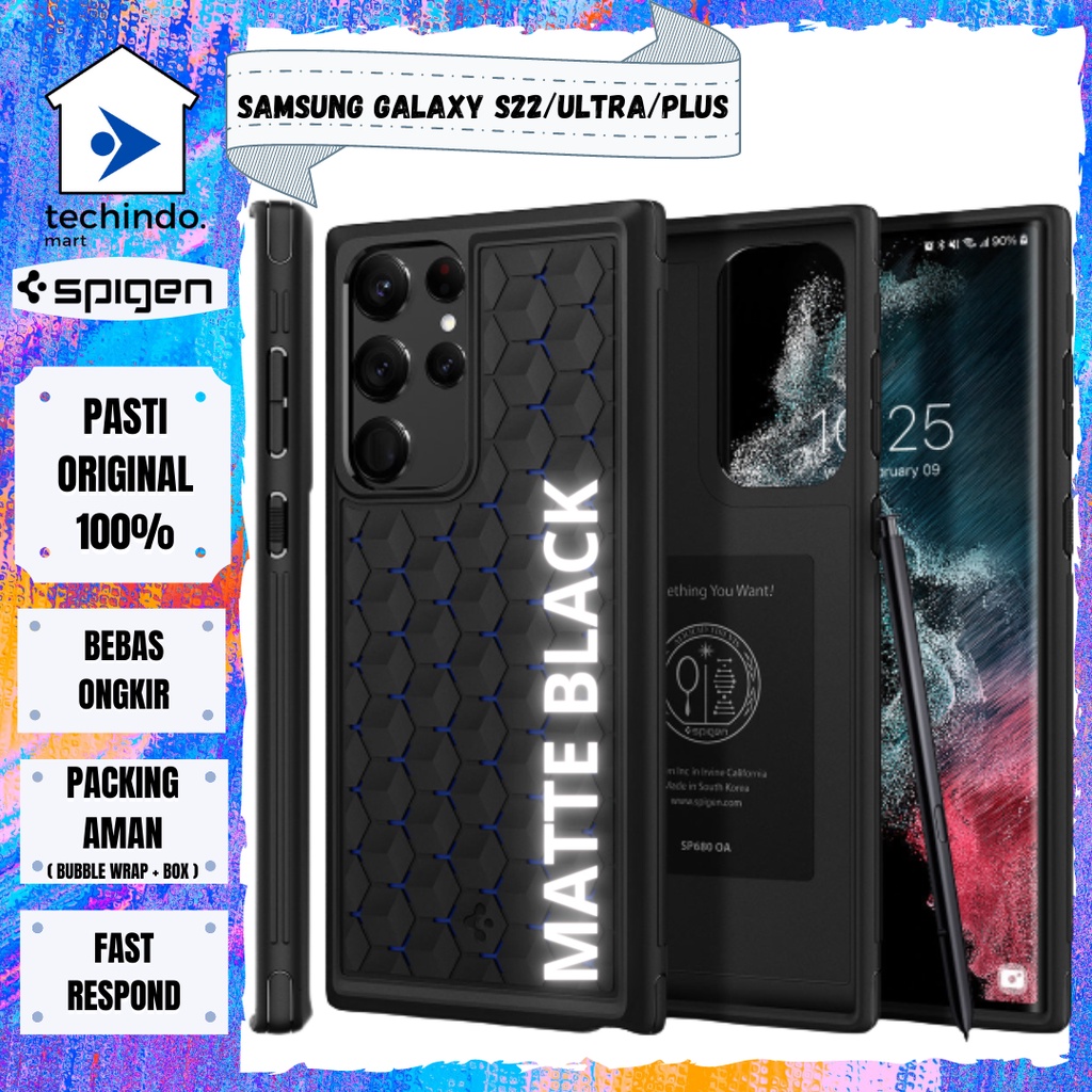 Jual Case Samsung Galaxy S Ultra Plus Spigen Cryo Armor Gaming Casing