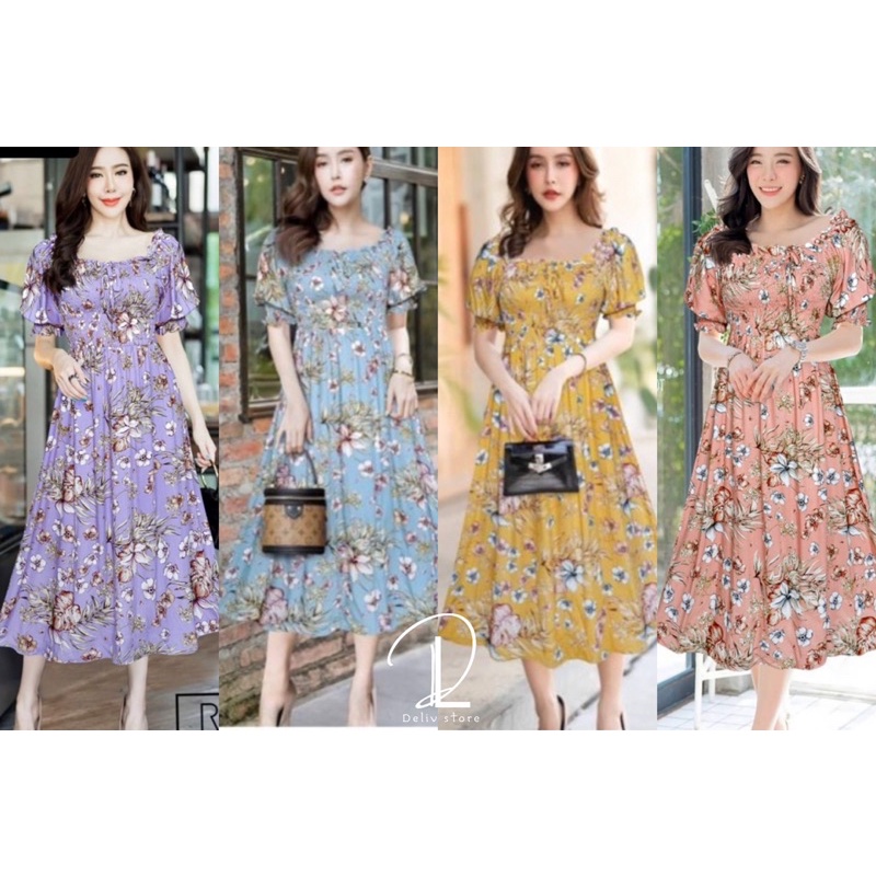 Jual DELIV STORE DRESS JASMINE SABRI TWO WAYS Shopee Indonesia