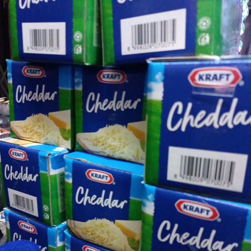 Jual Keju Kraft Cheddar Dus Isi Blok Shopee Indonesia