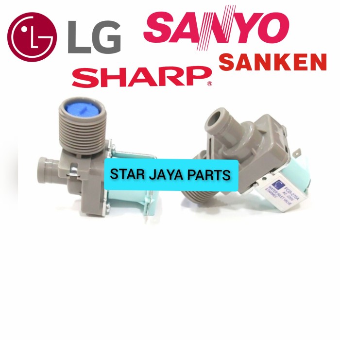 Jual Produk Terbaru Selenoid Water Inlet Valve Mesin Cuci Lg Sharp