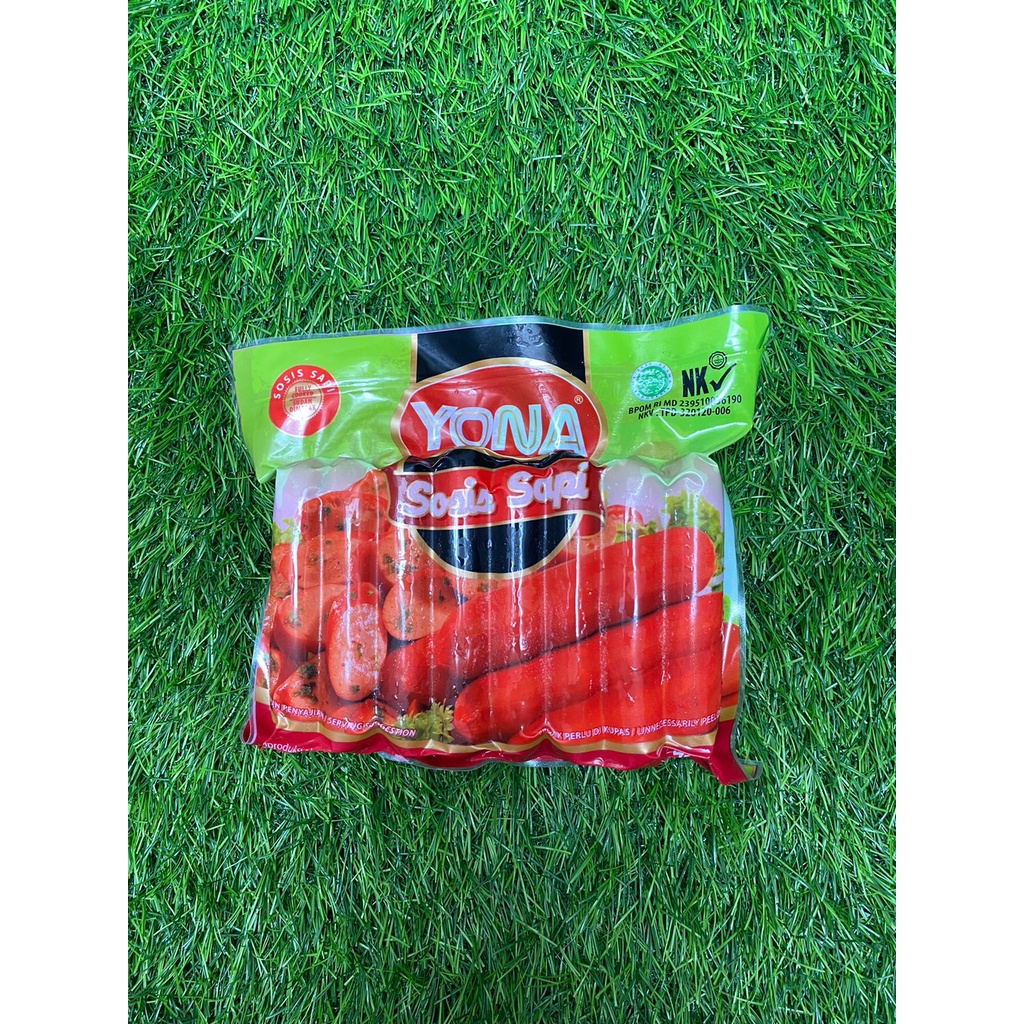 Jual Yona Sosis Sapi Merah Isi Pcs Gram Shopee Indonesia