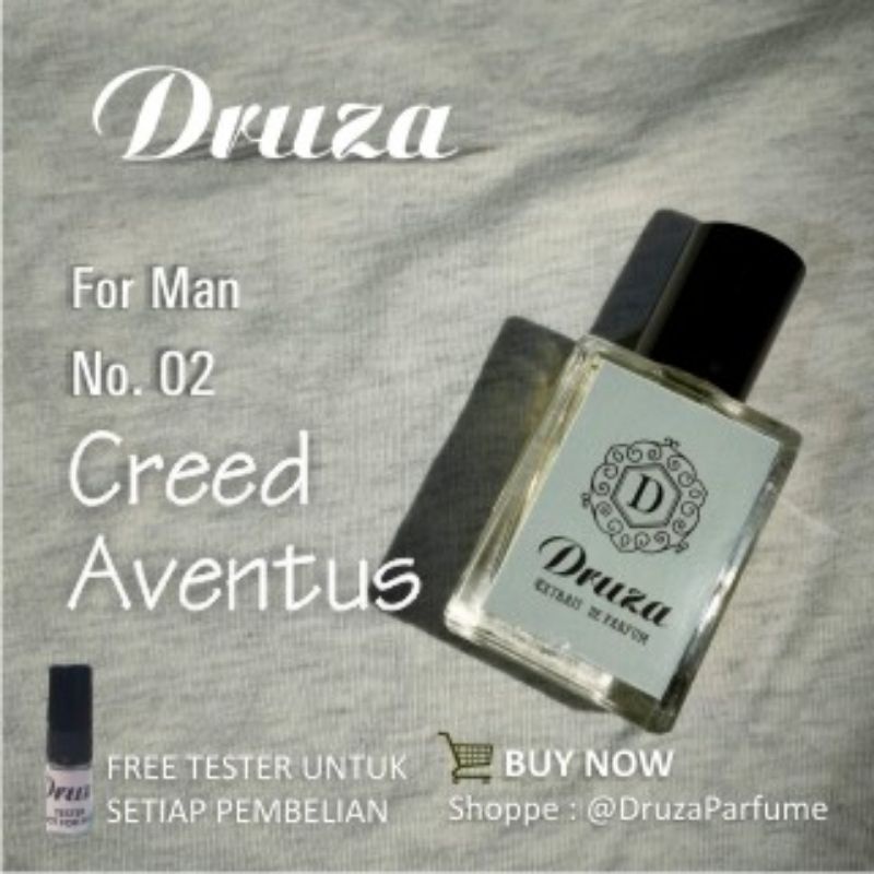 Jual Druza Parfum Pria Tahan Lama No Creed Aventus Shopee Indonesia