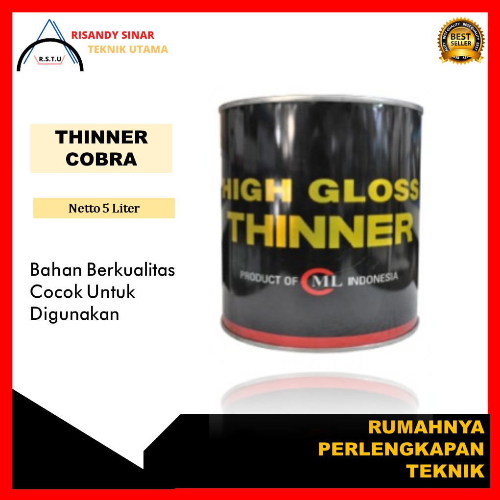 Jual Thinner Cobra Thinner Murah Pengencer Cat Thinner Cobra