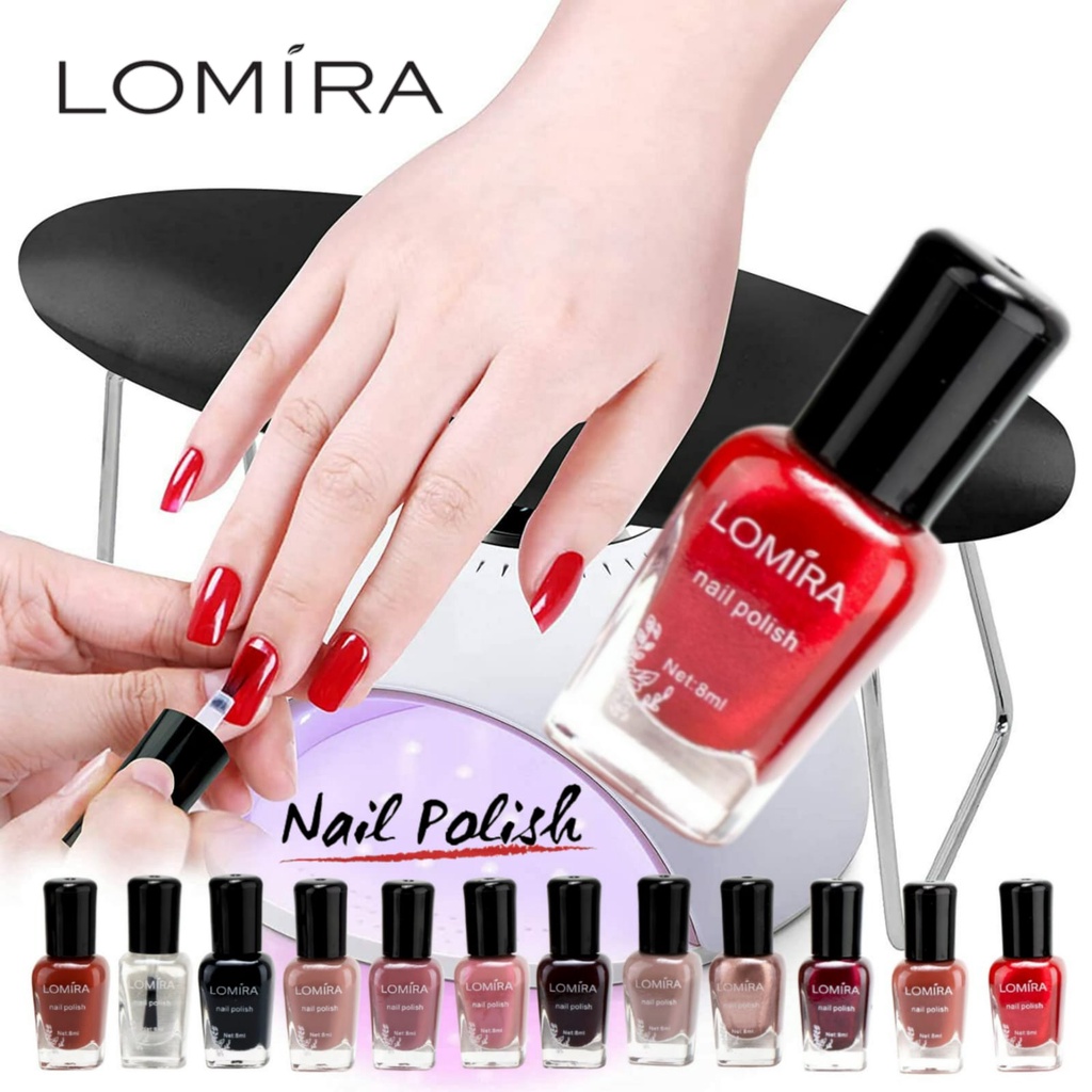 Jual Lomira Nail Polish Cat Kuku Kutek Promo Warna Nude Ml