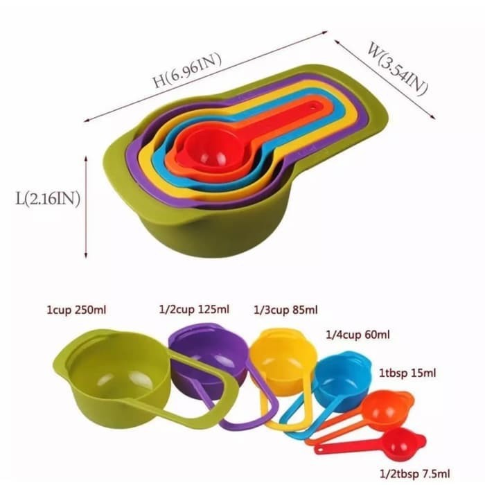 Jual Cmr Sendok Ukur In Sendok Takar Measuring Spoon And Cup