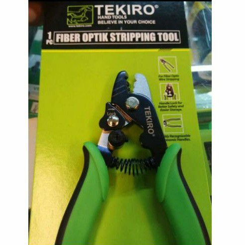 Jual Tekiro Tang Potong Kabel Fiber Optic Fiber Optic Stripping Tool