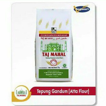 Jual Tepung Gandum Taj Mahal Atta Flour Kg Shopee Indonesia