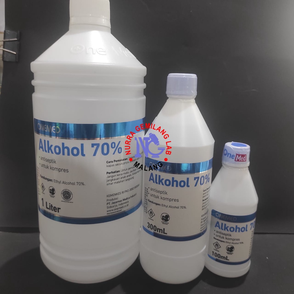 Jual Alkohol 70 Onemed Teknis Grade Shopee Indonesia