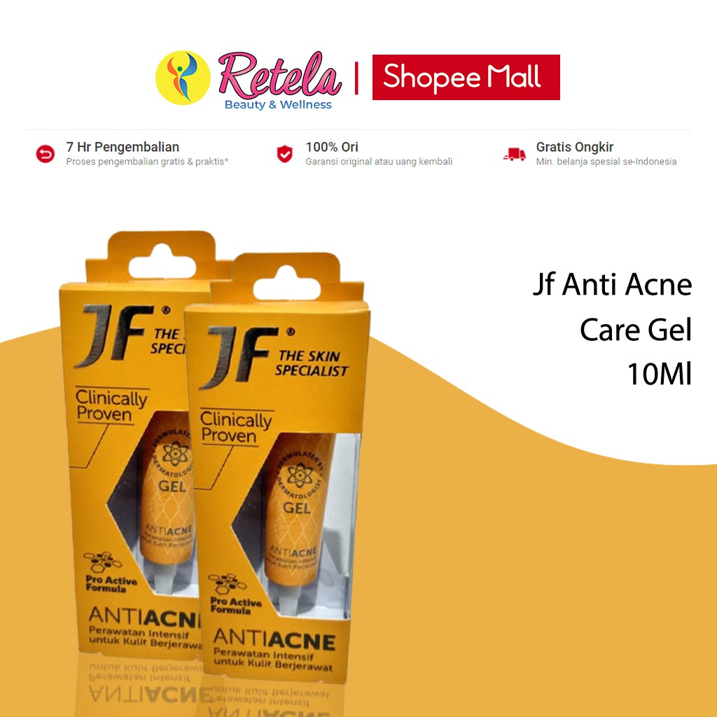 Jual Jf Anti Acne Care Gel Ml Jf Acne Care Gel Jf Sulfur Acne