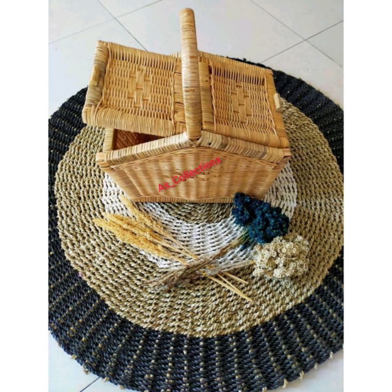 Jual Keranjang Piknik Rotan Shopee Indonesia