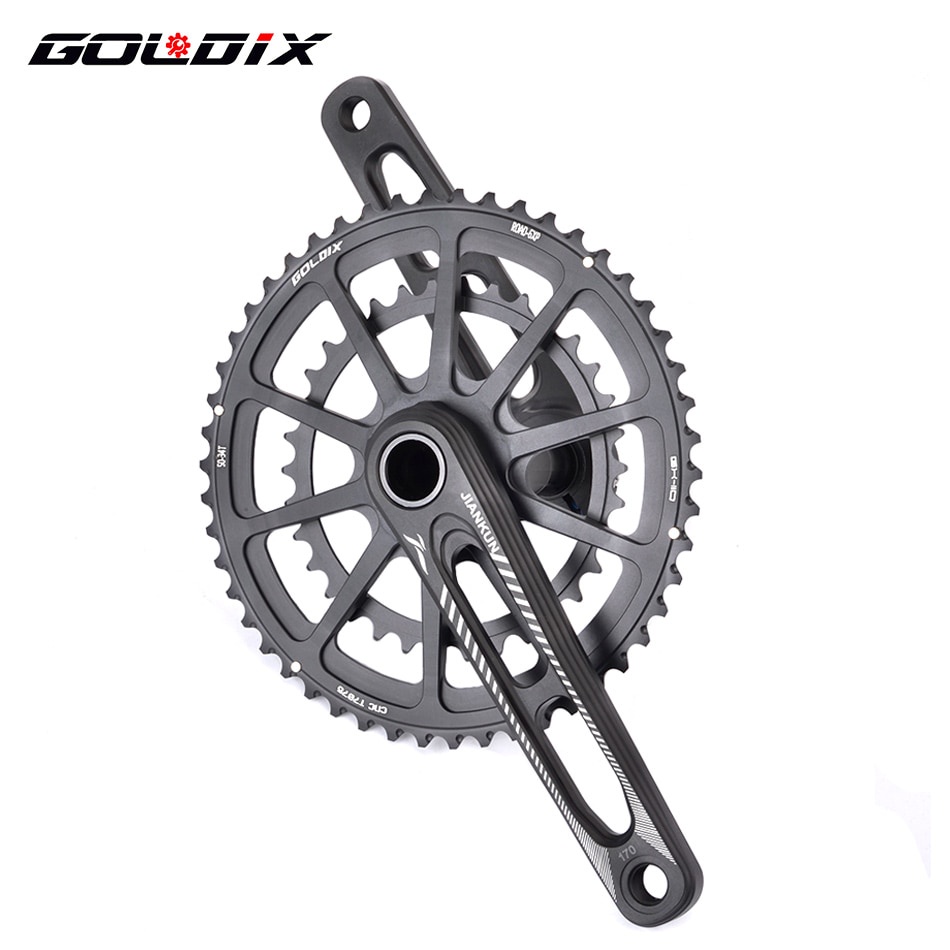 Jual Preorder Goldix Ultralight Road Bike Crankset Mm Aluminum Alloy