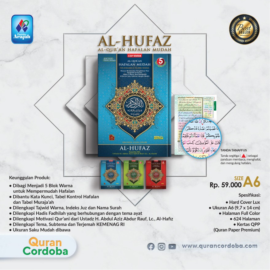 Jual AL QURAN HAFALAN AL HUFAZ Shopee Indonesia