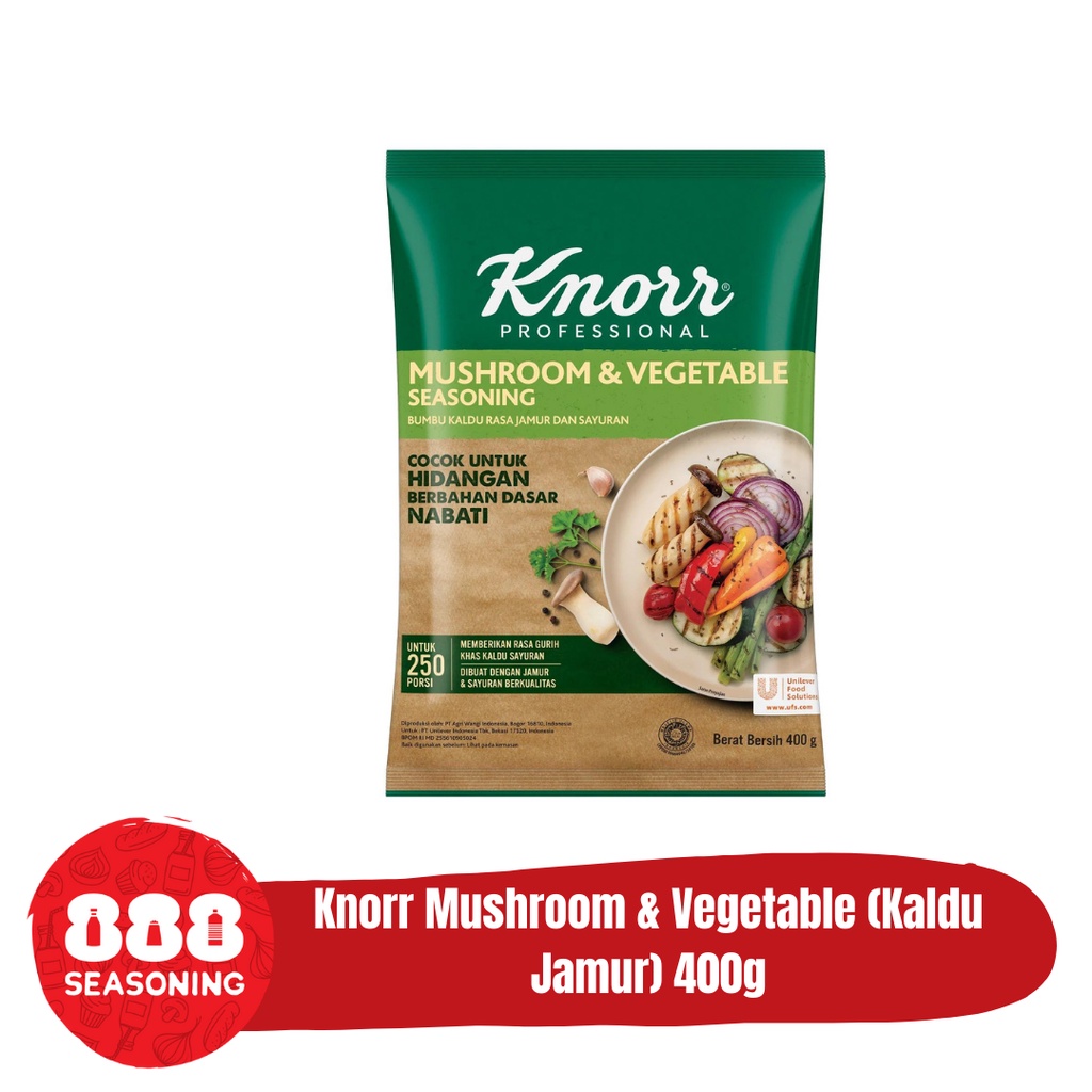 Jual Knorr Mushroom Vegetable Kaldu Jamur G Shopee Indonesia