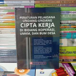 Jual Buku Peraturan Pelaksana Undang Undang Cipta Kerja Di Bidang