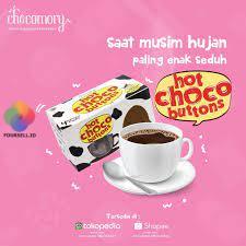 Jual Chocomory Hot Choco Button Cokelat Susu Cimory Oleh Oleh Bandung