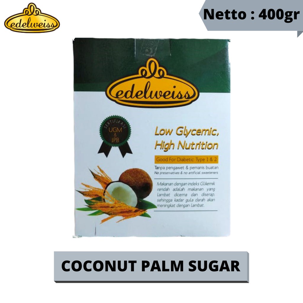 Jual Gula Semut Kelapa 400 Gr Coconut Palm Sugar Alami Alam Indonesia