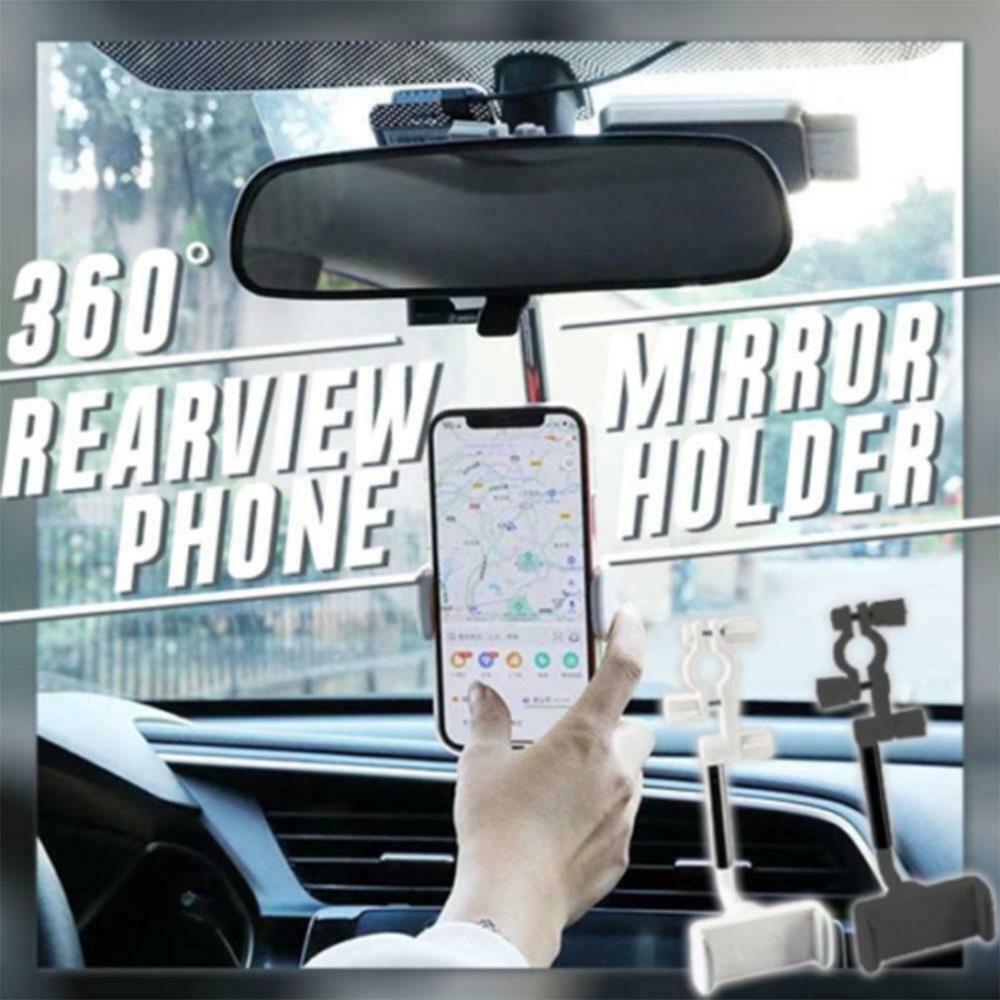 Jual Holder Hp Mobil Kaca Spion Tengah Car Mirror Phone Holder High