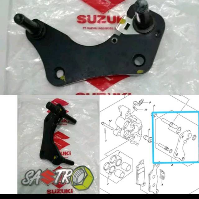 Jual Braket Bracket Besi Kaliper Caliper Depan Suzuki Satria Fu Injeksi