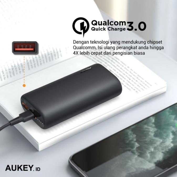 Jual Aukey Powerbank Pb Y Sprint Go Mini Mah Power Deliver