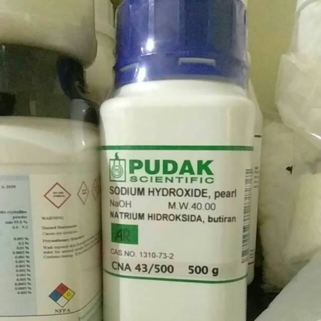 Jual Sodium Hydroxide Pearl Natrium Hidroksida Naoh Merck Ecer