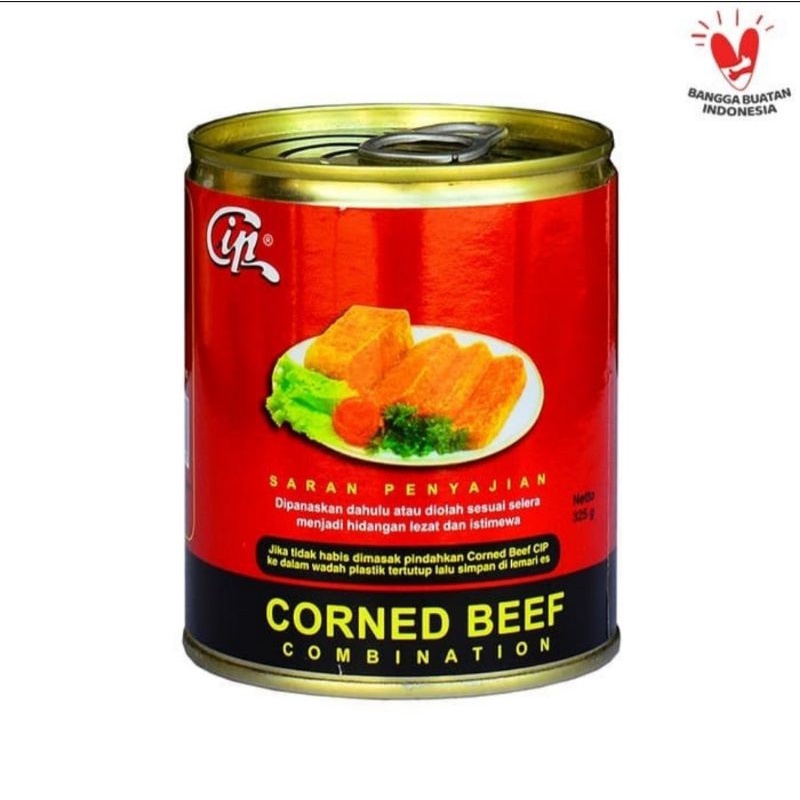 Jual Cip Kornet Daging Sapi Corned Beef 325 Gram Shopee Indonesia