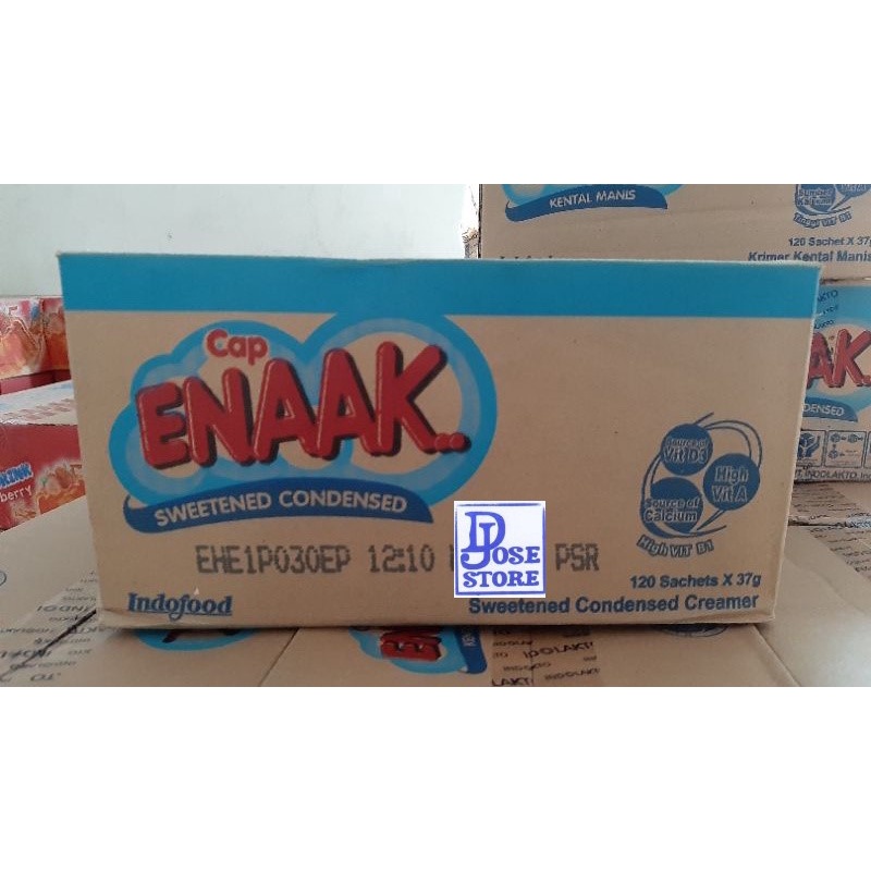 Jual Susu Kental Manis Cap Enak 370 Gram X 48 Can 1 Dus Shopee