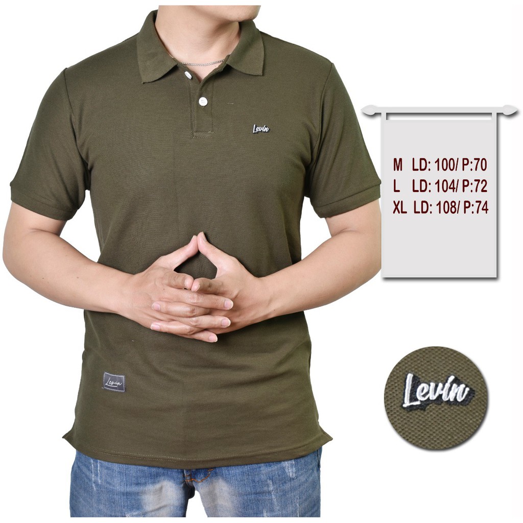 Jual Otsuka Polo Shirt Pria Lengan Pendek Pria Polos Kerah Kaos Polo