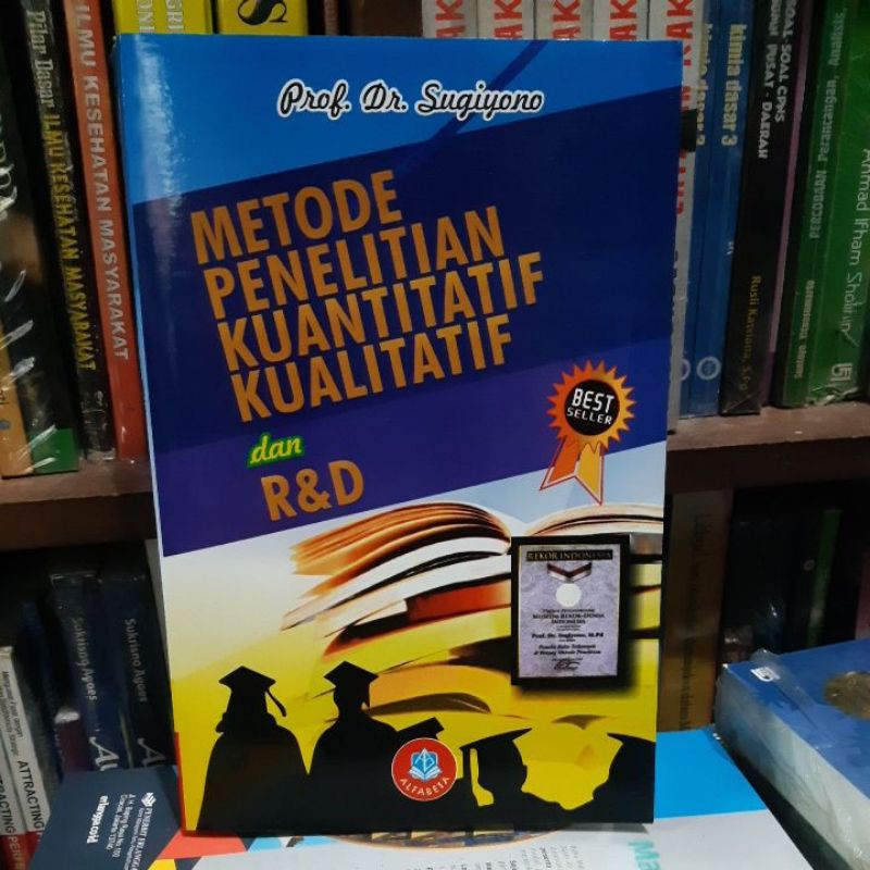 Jual Metode Penelitian Kuantitatif Kualitatif Dan Rnd Shopee Indonesia