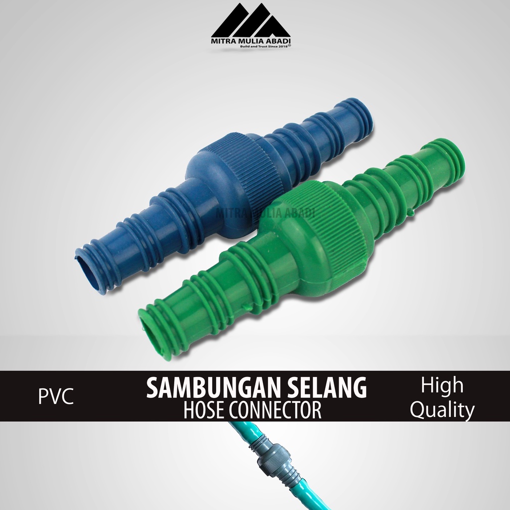 Jual Sambungan Selang Air Bahan PVC Sambungan Antar Selang Drat 1 2