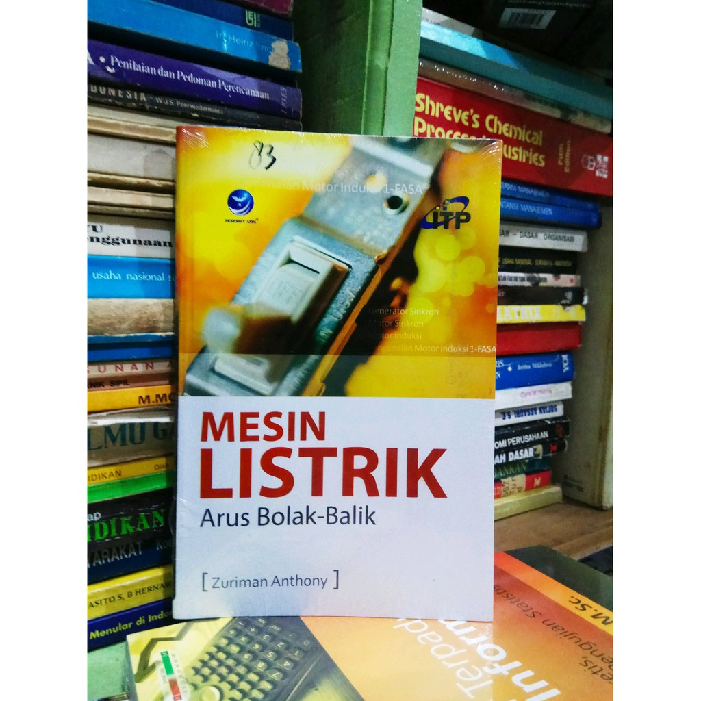 Jual BUKU MESIN LISTRIK ARUS BOLK BALIK ZURIMAN Soft Cover Shopee