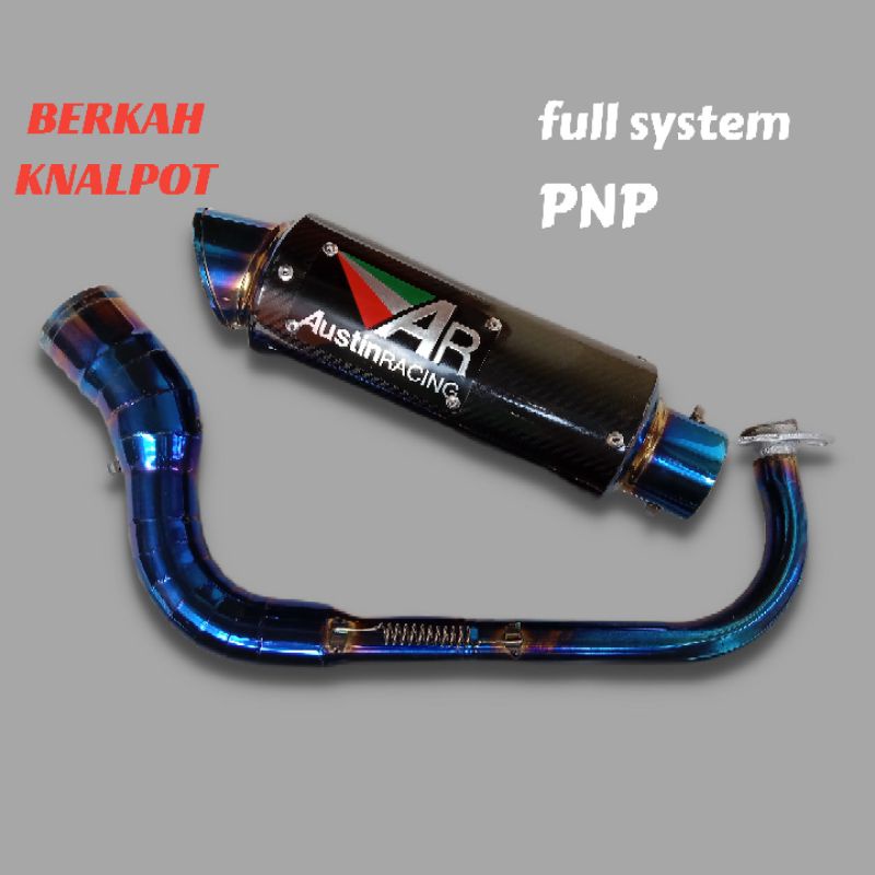 Jual Knalpot AR Austin RACING Bluemoon Nmax Aerox ADV Vario Pcx Lexi